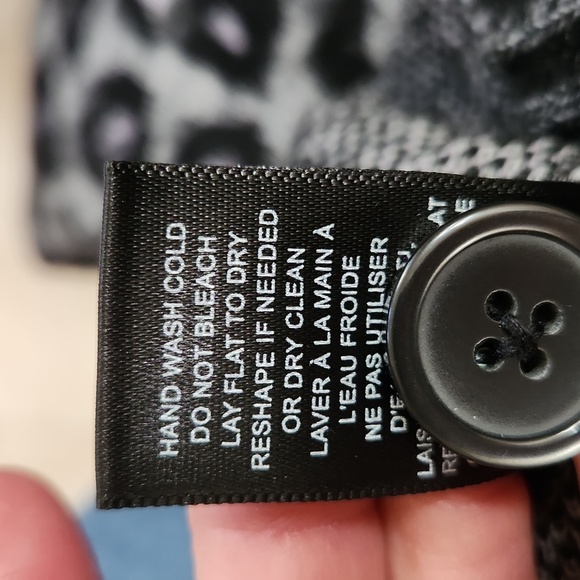 Rebecca Taylor Animal Print Cardigan - Picture 8 of 8